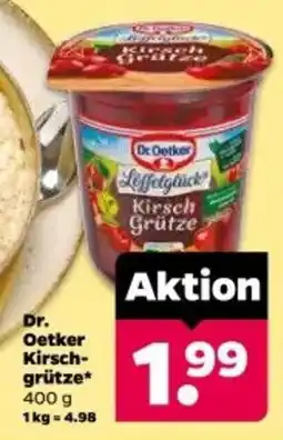 Netto Dr. Oetker Kirschgrütze Angebot