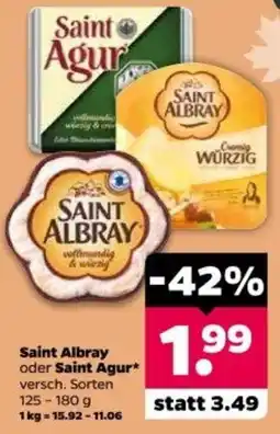 Netto Saint Albray oder Saint Agur Angebot