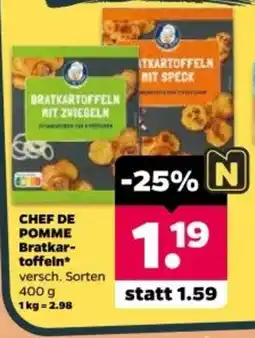 Netto CHEF DE POMME Bratkartoffeln Angebot