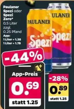 Netto Paulaner Spezi Angebot