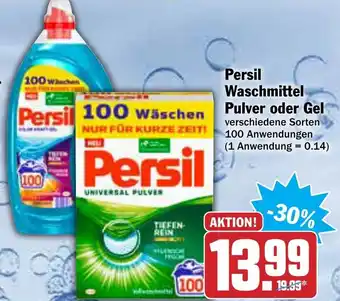 AEZ Persil Waschmittel Pulver o. Gel Angebot