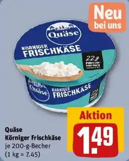 REWE Quäse Körniger Frischkäse Angebot