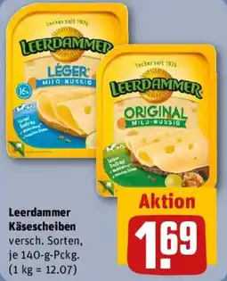 REWE Leerdammer Käsescheiben Angebot