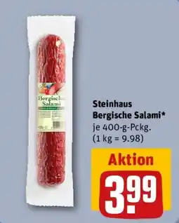 REWE Steinhaus Bergische Salami Angebot