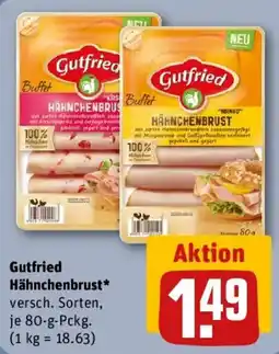 REWE Gutfried Hähnchenbrust Angebot