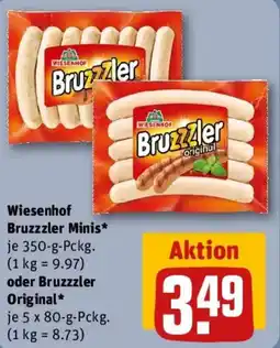 REWE Wiesenhof Bruzzzler Minis oder Bruzzzler Original Angebot