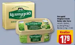 REWE Kerrygold Original Irische Butter oder Extra Angebot
