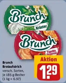 REWE Brunch Brotaufstrich Angebot