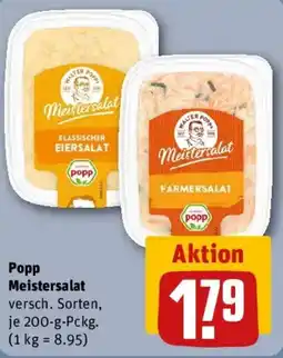 REWE Popp Meistersalat Angebot