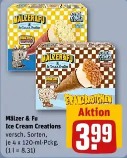 REWE Mälzer & Fu Ice Cream Creations Angebot