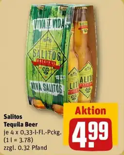 REWE Salitos Tequila Beer Angebot