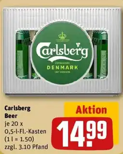 REWE Carlsberg Beer Angebot