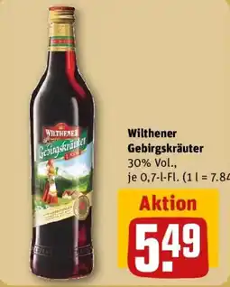 REWE Wilthener Gebirgskräuter Angebot