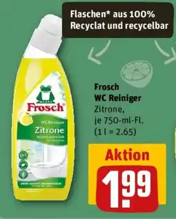 REWE Frosch WC Reiniger Angebot