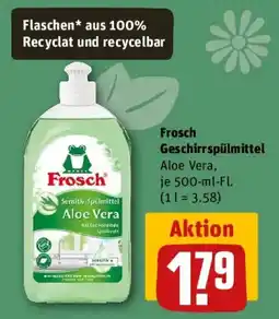 REWE Frosch Geschirrspülmittel Angebot