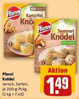 REWE Pfanni Knödel Angebot