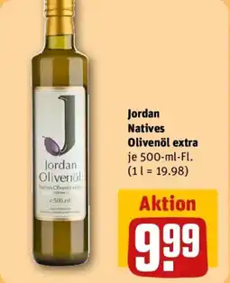 REWE Jordan Natives Olivenöl extra Angebot