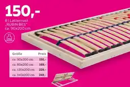 Mömax Lattenrost "RUBIN BKS" Angebot