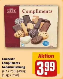 REWE Lambertz Compliments Gebäckmischung Angebot