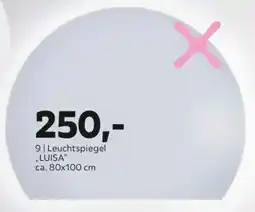 Mömax Leuchtspiegel „LUISA" Angebot