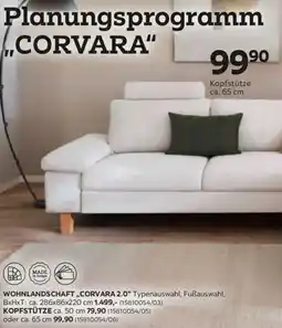 Mömax Planungsprogramm "CORVARA" Angebot