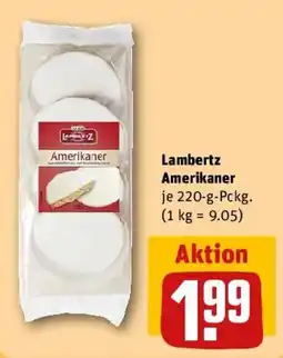 REWE Lambertz Amerikaner Angebot