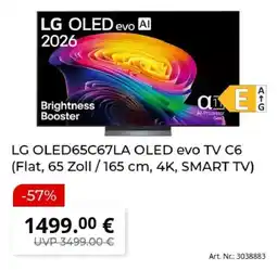 MediaMarkt LG OLED65C67LA OLED evo TV C6 Angebot