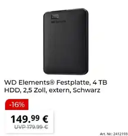 MediaMarkt WD Elements® Festplatte Angebot