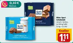 REWE Ritter Sport Schokolade Angebot