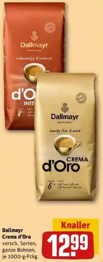 REWE Dallmayr Crema d'Oro Angebot