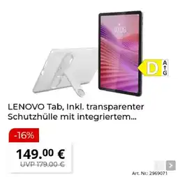 MediaMarkt LENOVO Tab Angebot