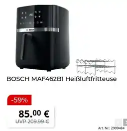 MediaMarkt BOSCH MAF462B1 Heißluftfritteuse Angebot