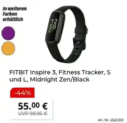MediaMarkt FITBIT Inspire 3, Fitness Tracker Angebot