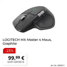 MediaMarkt LOGITECH MX Master 4 Maus, Graphite Angebot