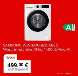 MediaMarkt SAMSUNG Waschmaschine Angebot