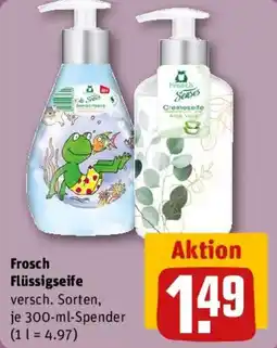 REWE Frosch Flüssigseife Angebot