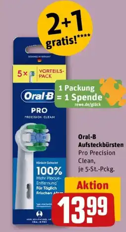 REWE Oral-B Aufsteckbürsten Angebot