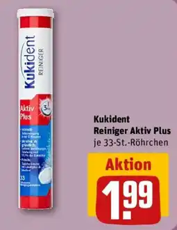 REWE Kukident Reiniger Aktiv Plus Angebot