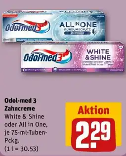 REWE Odol-med 3 Zahncreme Angebot