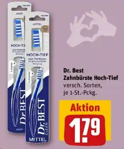 REWE Dr. Best Zahnbrüste Hoch-Tief Angebot