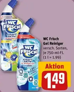 REWE WC Frisch Gel Reiniger Angebot