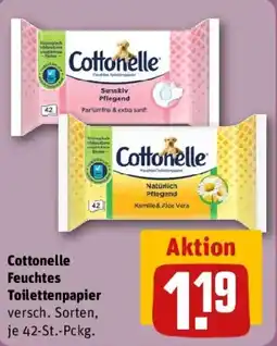 REWE Cottonelle Feuchtes Toilettenpapier Angebot