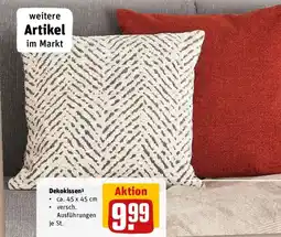 REWE Dekokissen Angebot