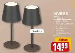 REWE VIVESS LED Akku-Tischlampe Angebot