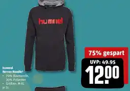 REWE hummel Herren Hoodie Angebot