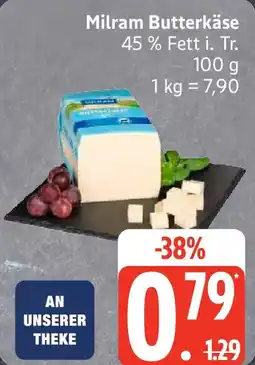 Edeka Milram Butterkäse Angebot