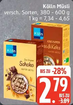 Edeka Kölln Müsli Angebot