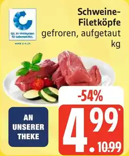 Edeka Schweine Filetköpfe Angebot