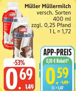 Edeka Müller Müllermilch Angebot