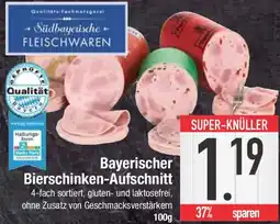 E-Center Bayerischer Bierschinken-Aufschnitt Angebot
